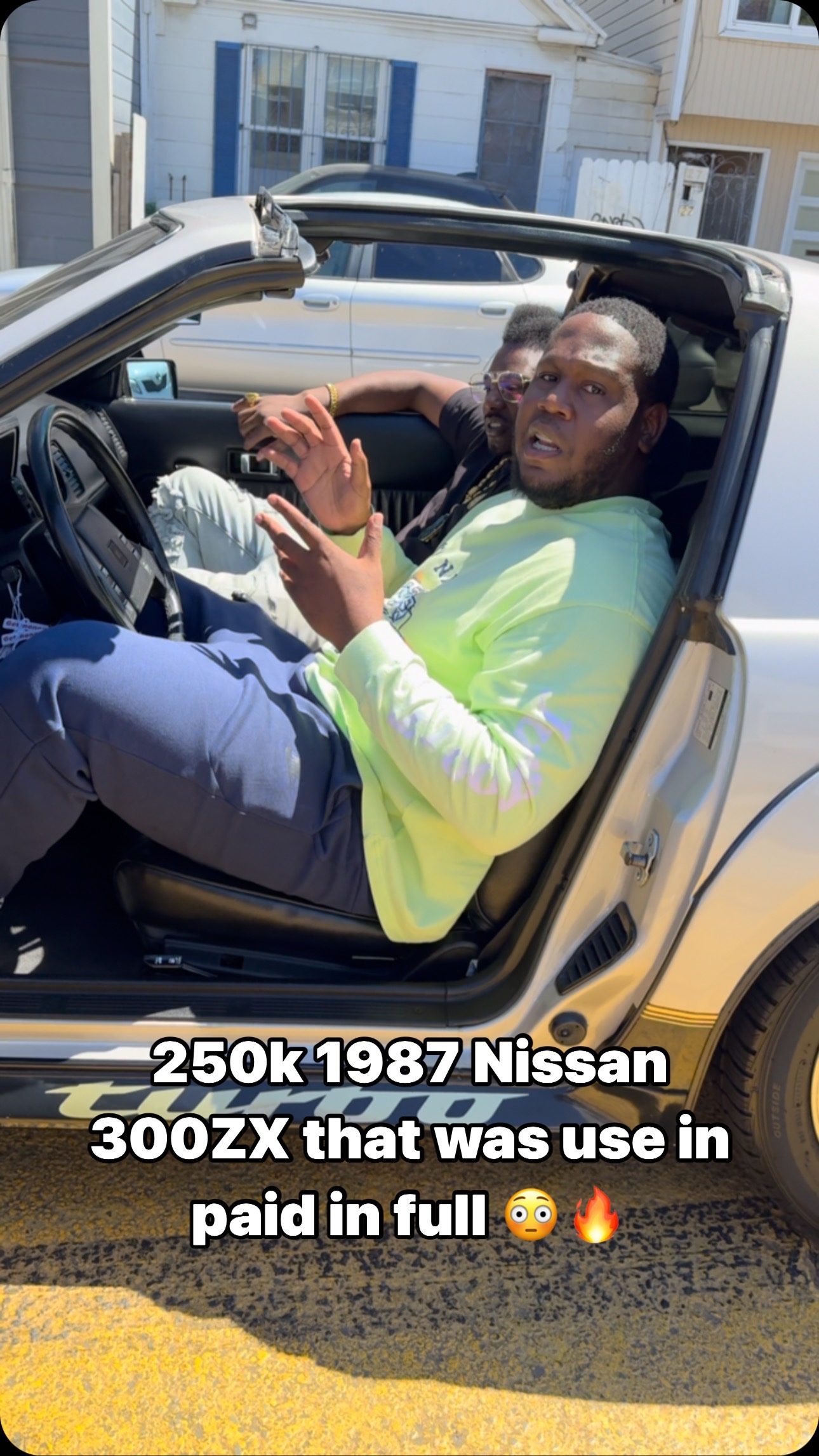 250k 50th anniversary 1987 Nissan 300ZX turbo that was used in