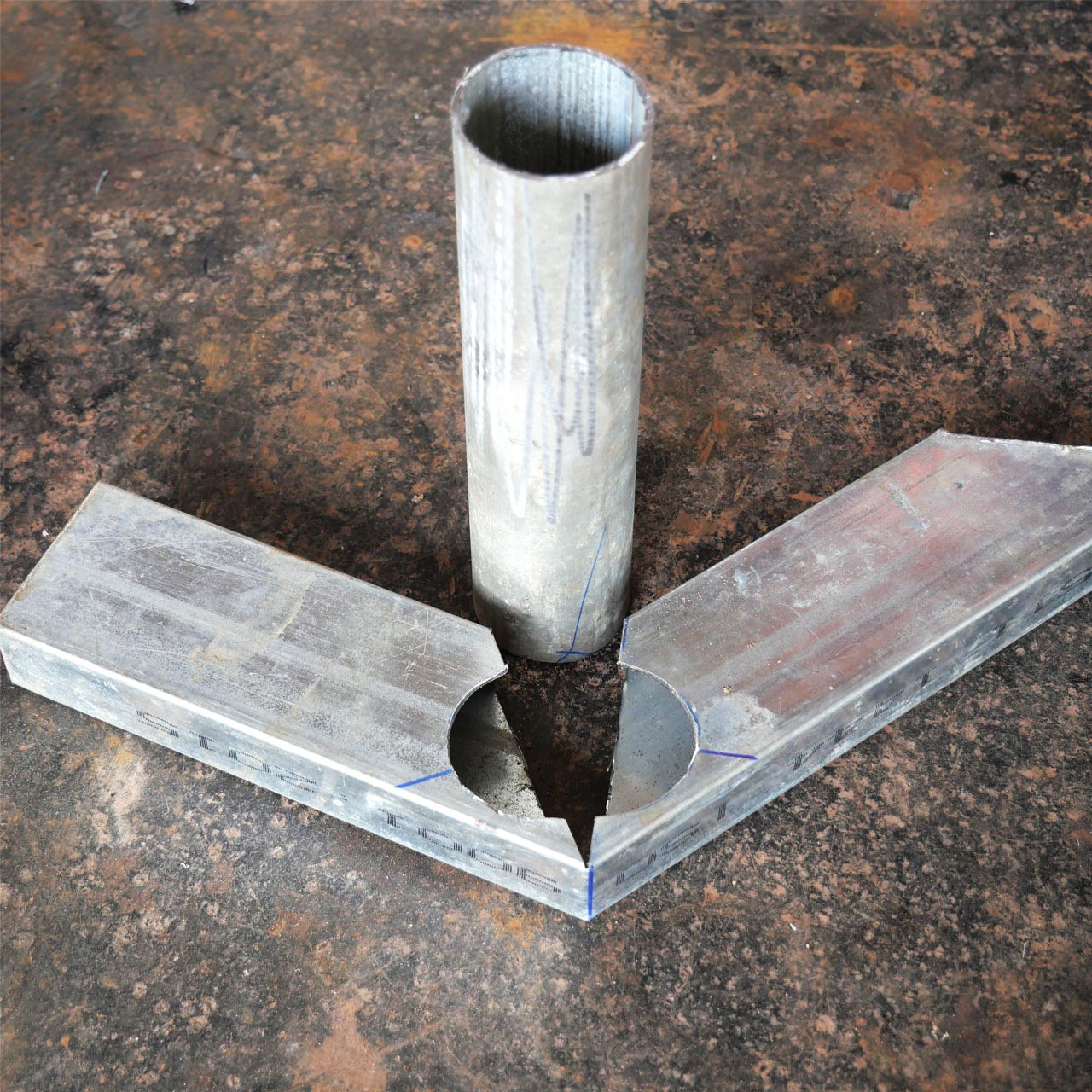 Watch how we create a precise metal pipe joint from scratch! Learn the ...