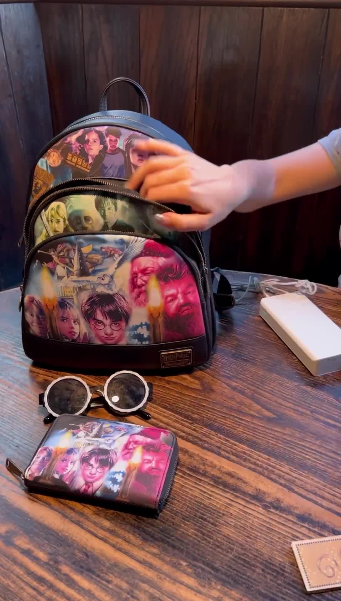 harry potter trilogy triple pocket mini backpack Loungefly x Series 2 – GeekCore The Harry Potter by Loungefly Backpack Trilogy Triple Pocket is an officially licensed backpack that combines both functionality and style POV: Your packing for a