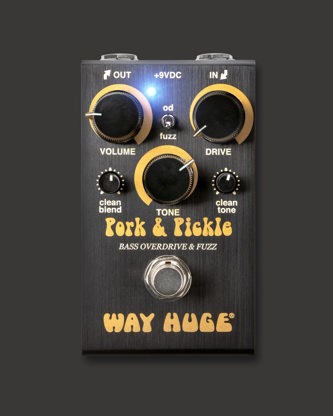 The Way Huge smalls Pork & Pickle bass overdrive & fuzz has a few