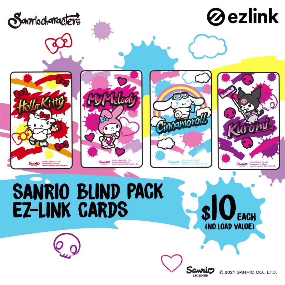 Hello Kitty, My Melody, Kuromi and Cinnamoroll have decided to