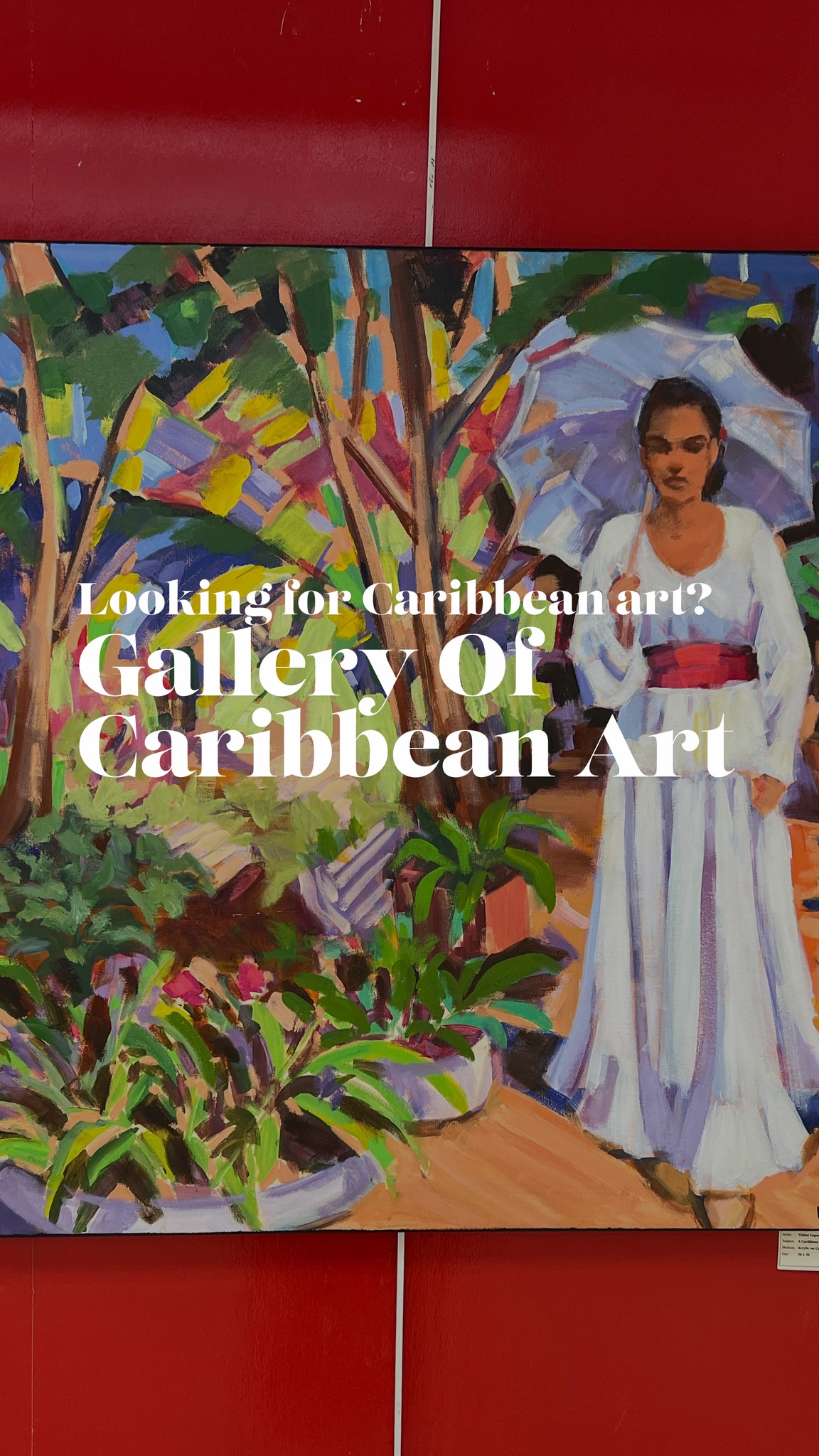 The Gallery Of Caribbean Art in Speightstown features an amazing ...