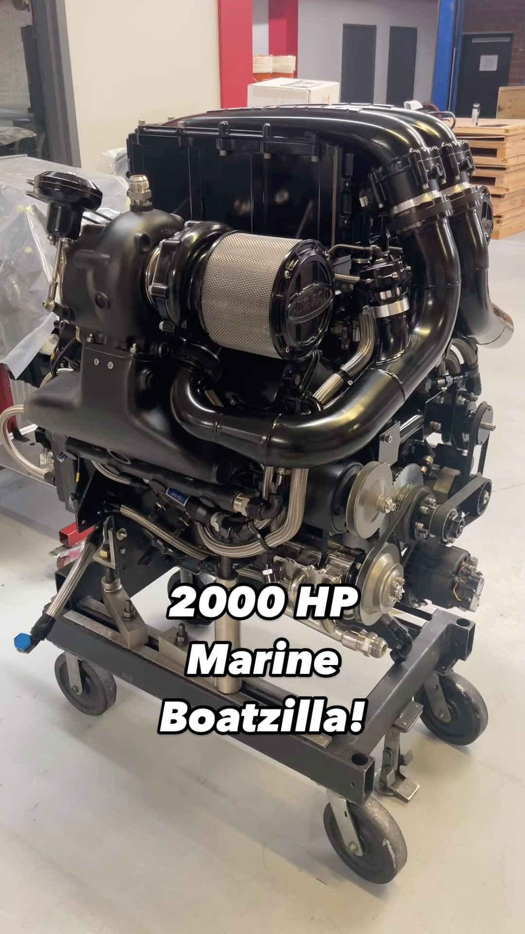 Boatzilla our take on a twin-turbo marine engine is insane. It delivers ...
