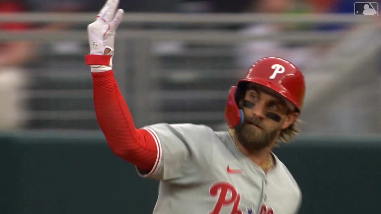 □MLB 滑る Bryce Harper ブライス・ハーパー 2年目 パラレル