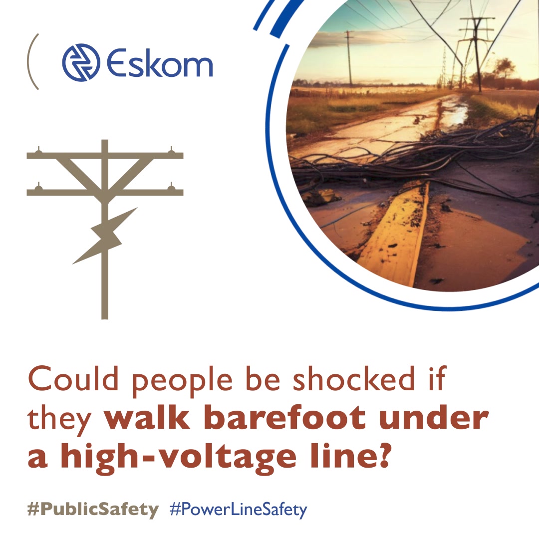 Never walk barefoot beneath those enormous power lines, as even the ...