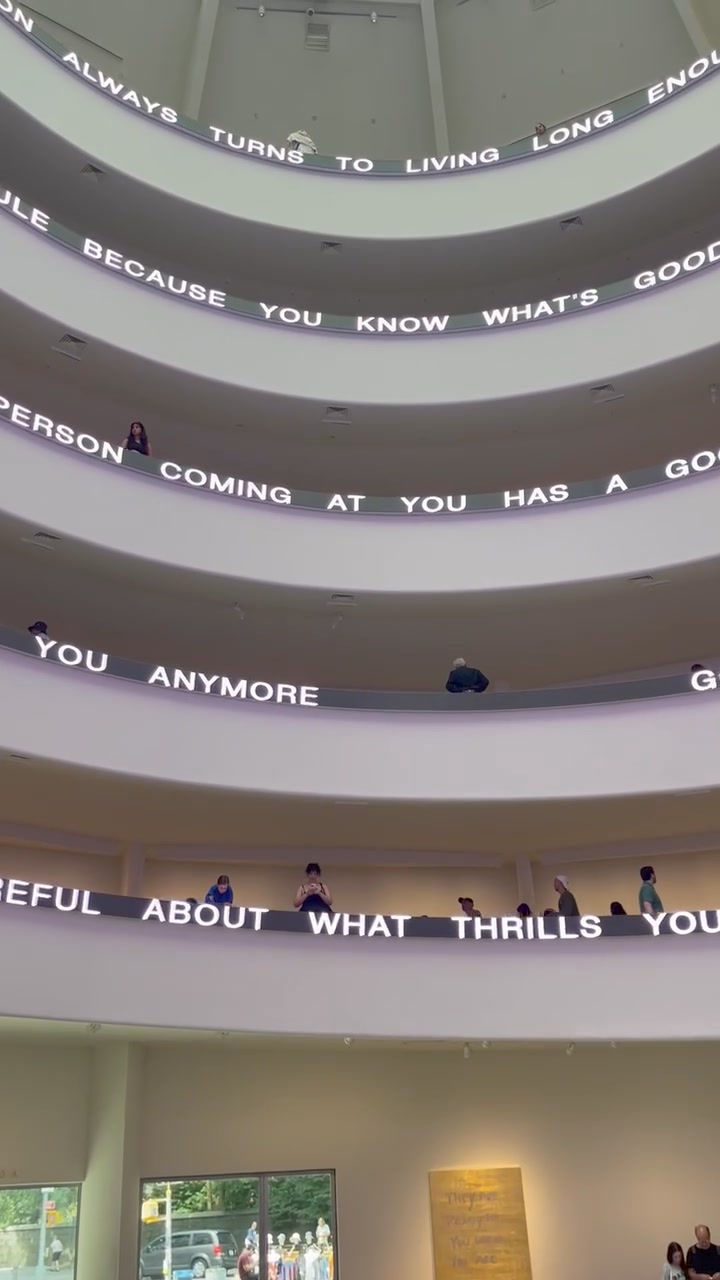 Jenny Holzer's 'Truisms' in Times Square