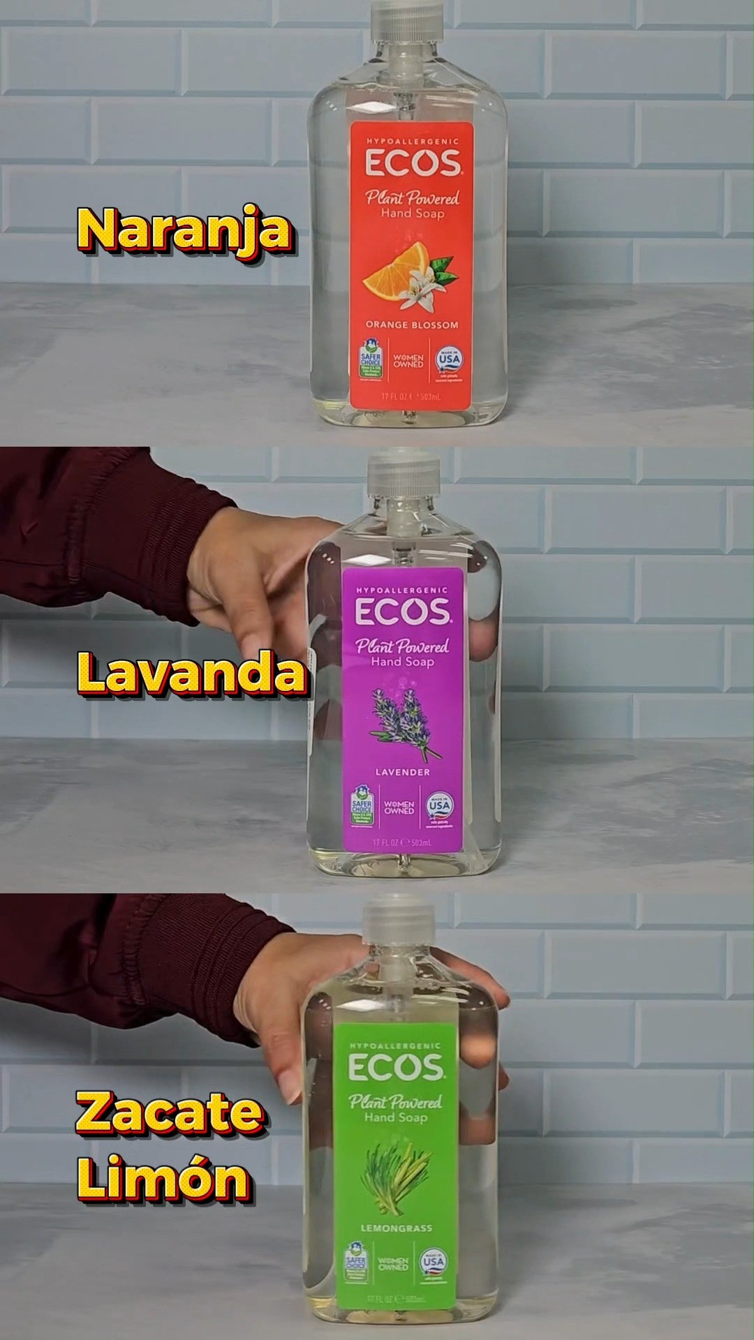 🧼 𝗠𝗮𝗻𝗼𝘀 𝗹𝗶𝗺𝗽𝗶𝗮𝘀, 𝘀𝘂𝗮𝘃𝗲𝘀 𝘆 𝗳𝗲𝗹𝗶𝗰𝗲𝘀 🌱 Hecho con plantas, no con químicos ...