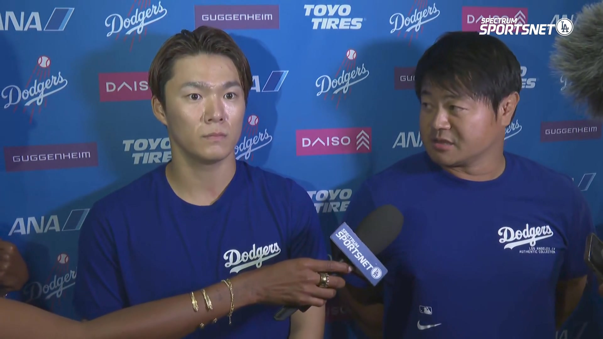 Yoshinobu Yamamoto speaks about his rehab and where he