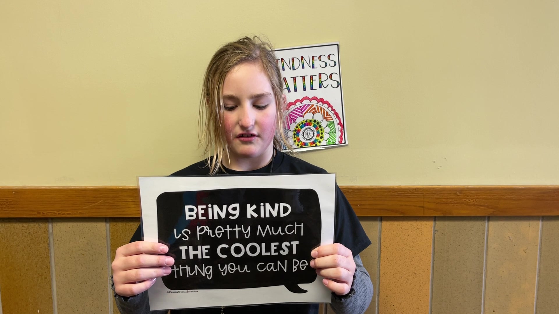 Cora, member of the Kindness Squad, shares our Kindness Message for ...