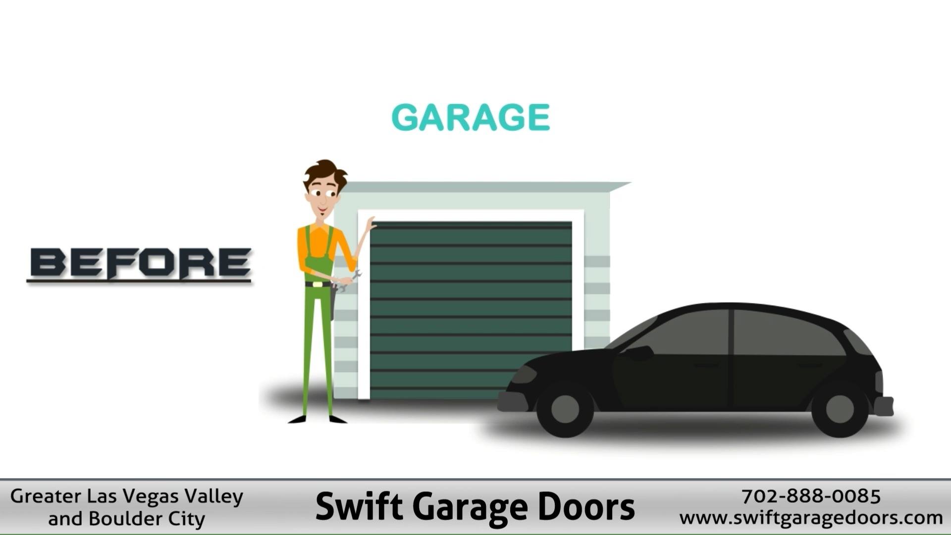 Your garage door... Swift Garage Door Repair of Las Vegas