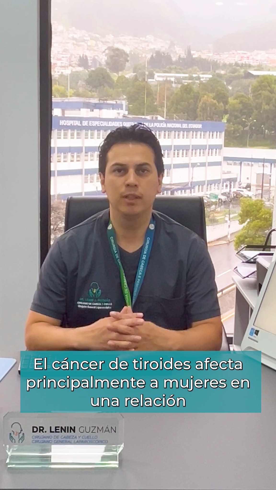 Dr. Lenin Guzmán Cirujano Tiroides, Cabeza y Cuello | Quito