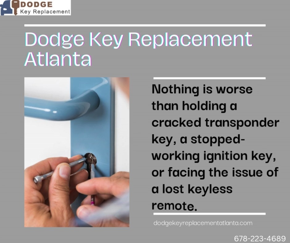 Dodge Key Replacement Atlanta | Atlanta GA