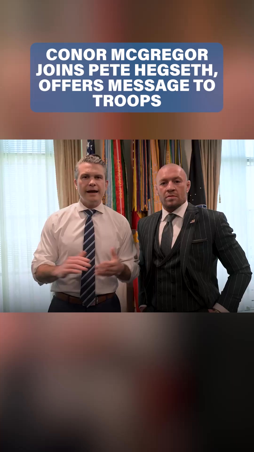 SECDEF Pete Hegseth posts video with former UFC fighter Conor McGregor ...
