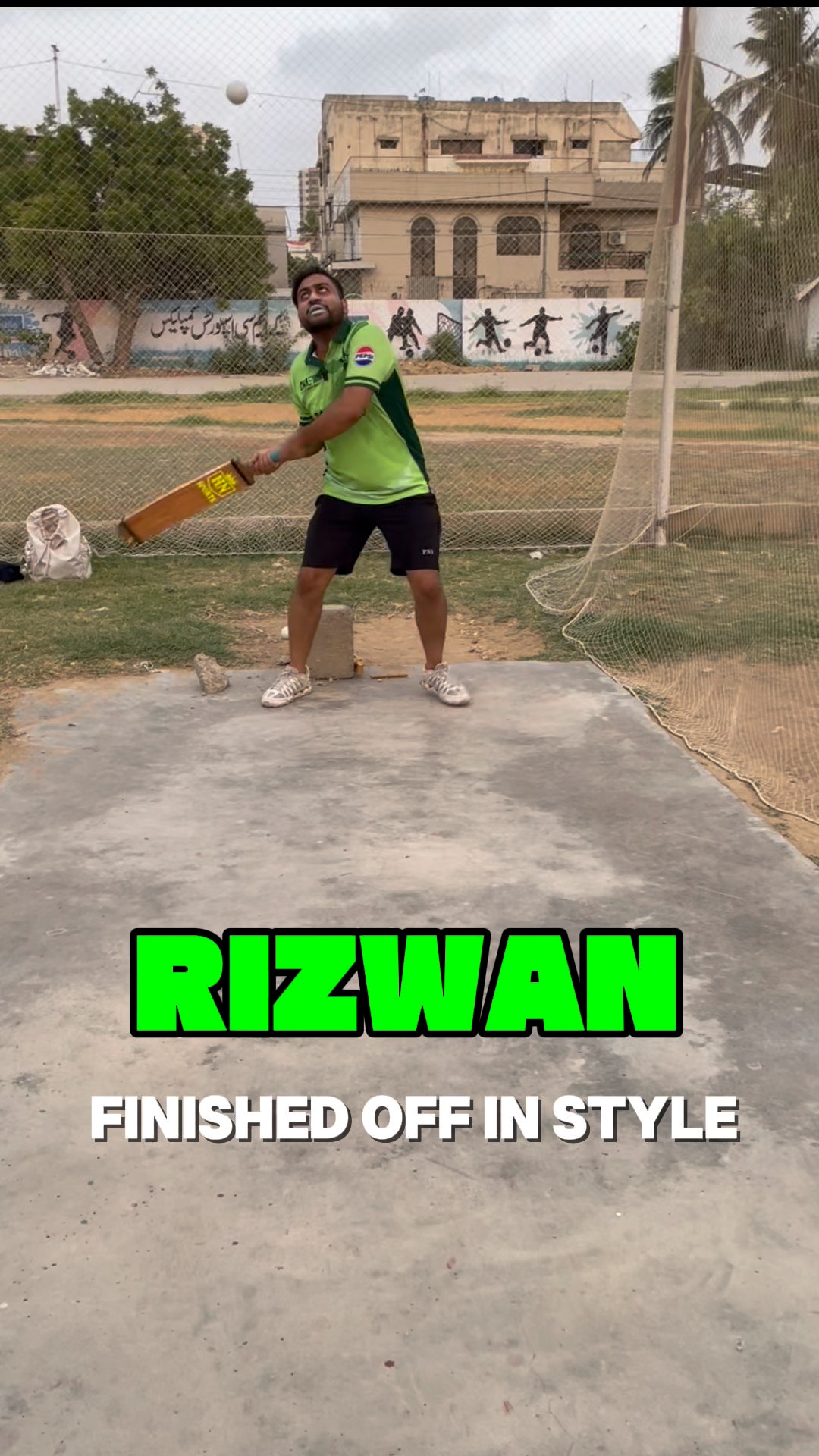 M RIZWAN Inventing New Shots 🏏. #Osamabinatiq #foryoupageシ #rizwanfans ...