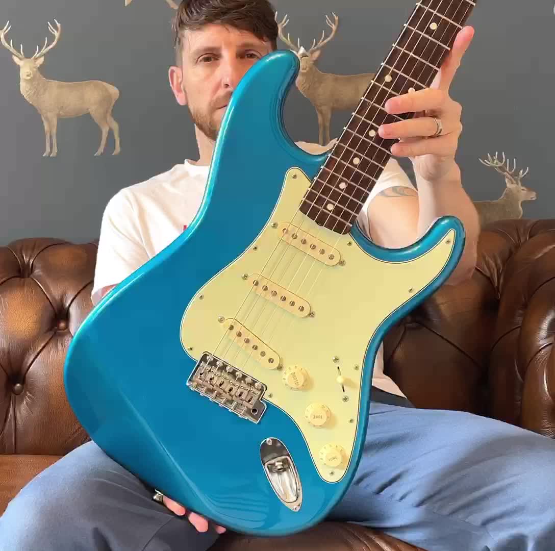 Fender st62 japanese stratocaster features and performance