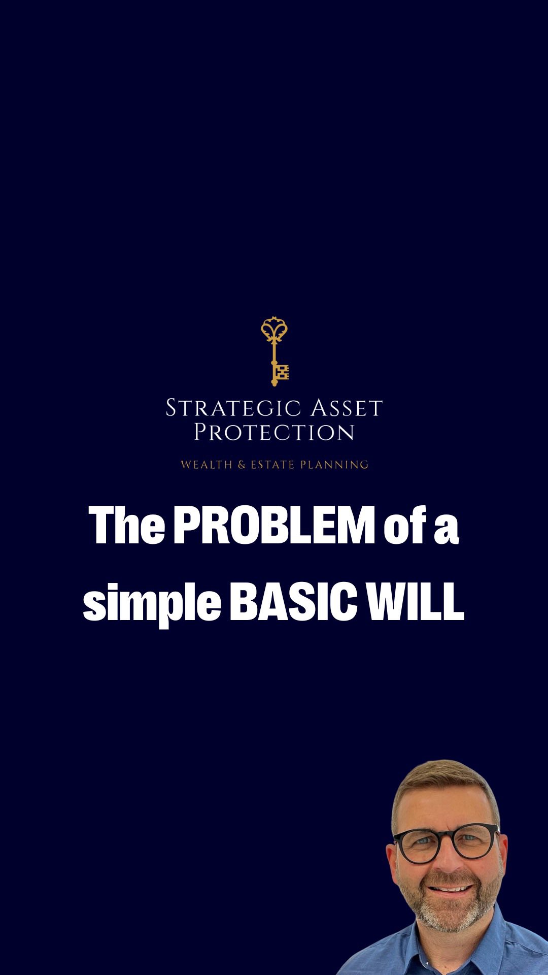 The problems with a simple, basic will. Follow (me ...