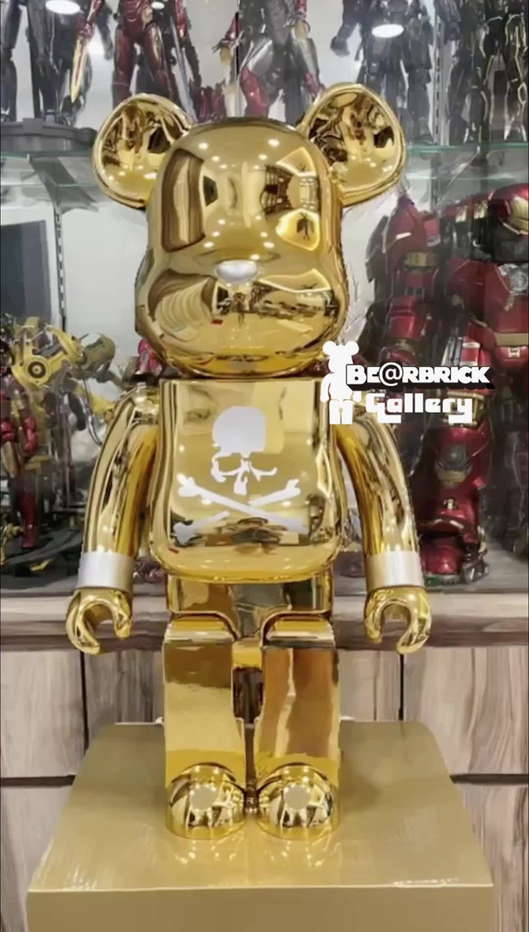 UNBOXING 🐻 周末开箱Mastermind Japan Gold Bearbrick 1000% 25週年