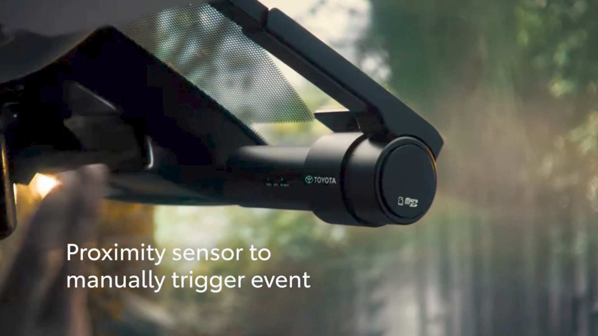 Enhance your drive with the Toyota Genuine Dash Camera Series 2.0 