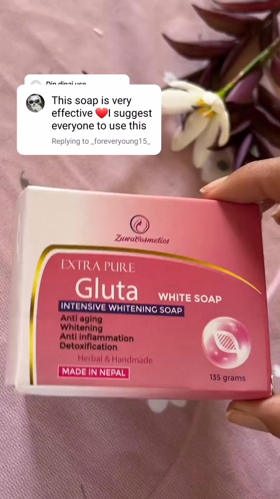 glutathione soap very effective Introducing the Extra Pure Gluta White by Zuwa Cosmetics, a luxurious body soap designed to provide anti-aging, whitening, nourishing, and refreshing benefits. This regular-sized soap, with a Eye Vitamins