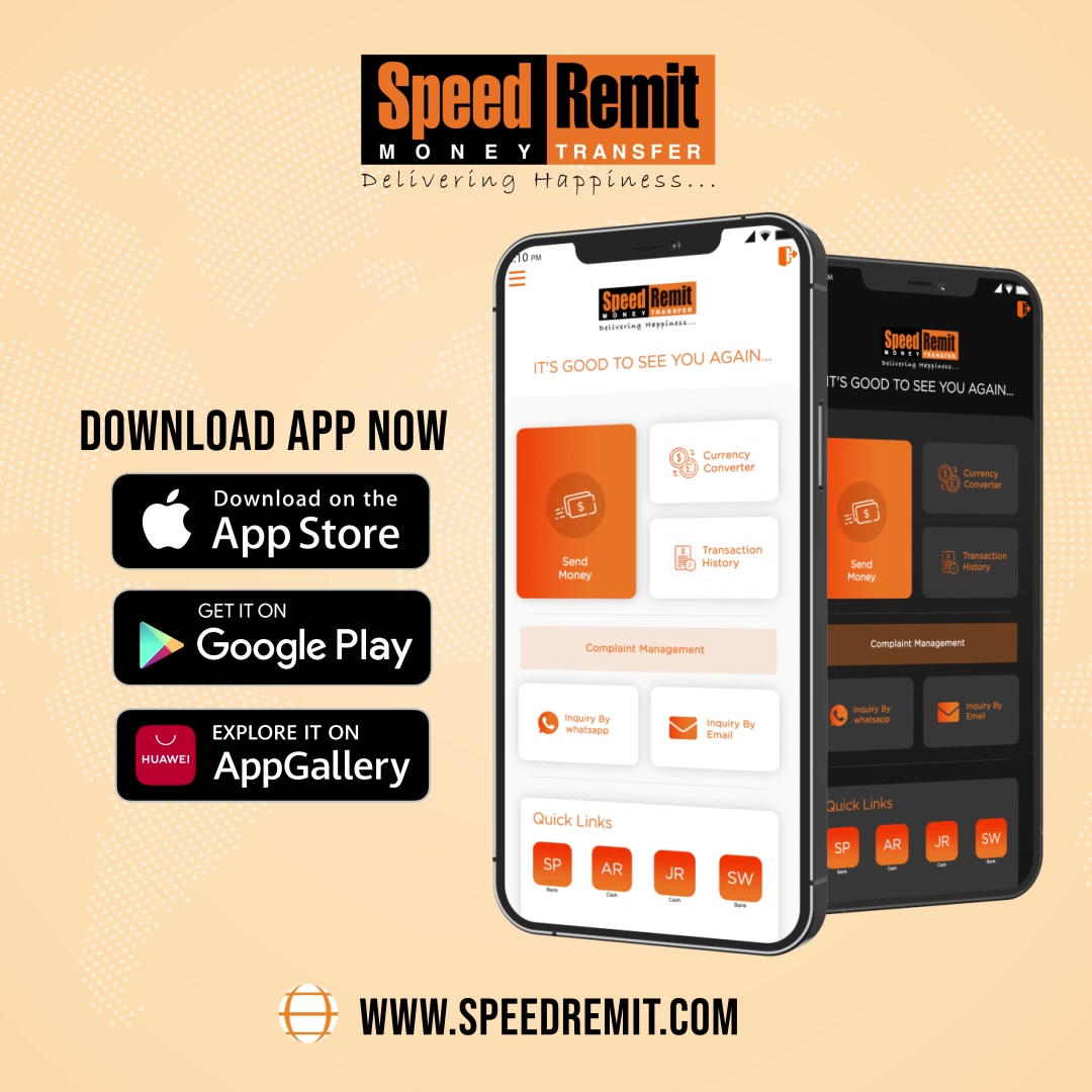 Move Money Quickly and Securely. Visit our Website https://speedremit ...