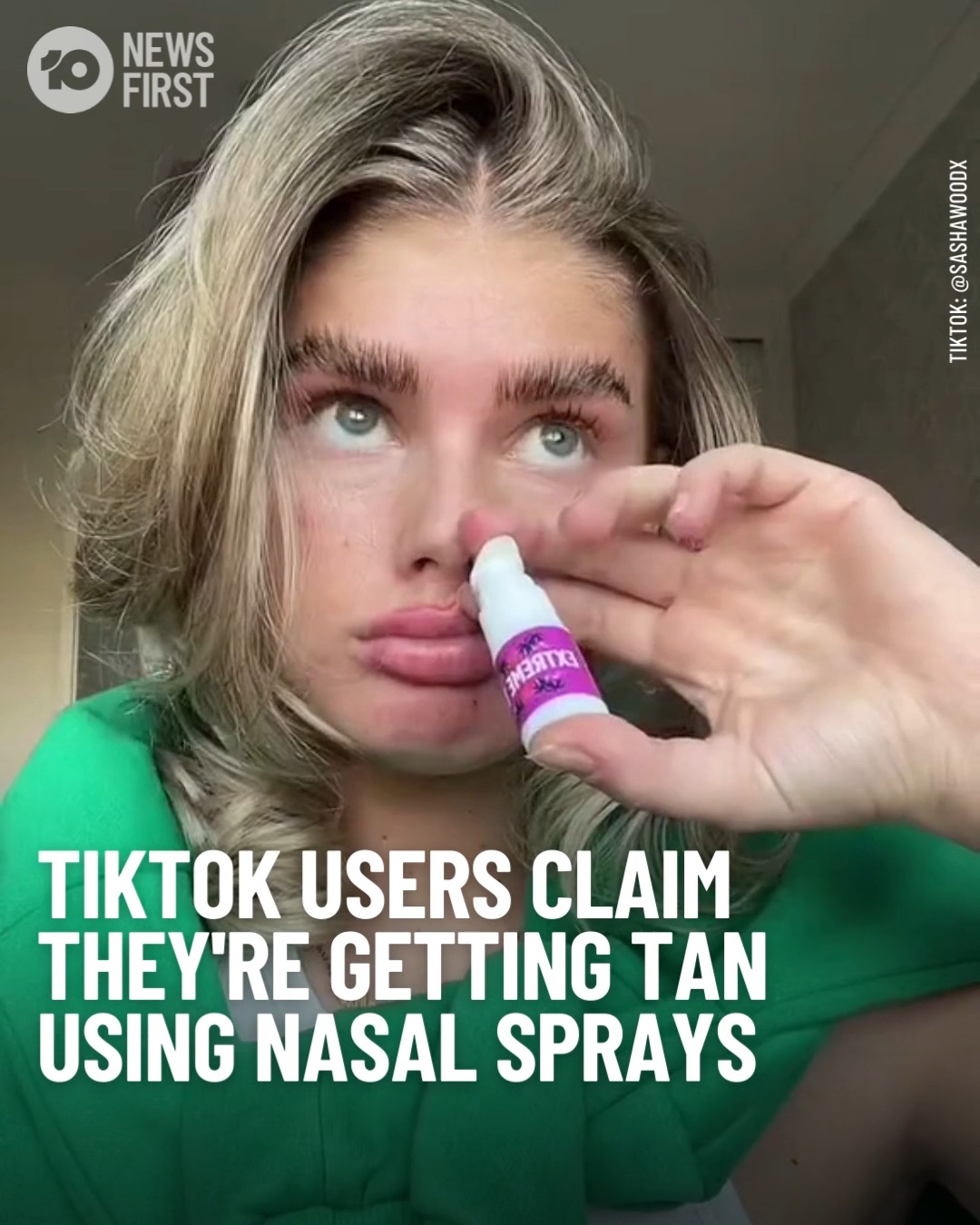 TikTokers Are Snorting Their Tan, 