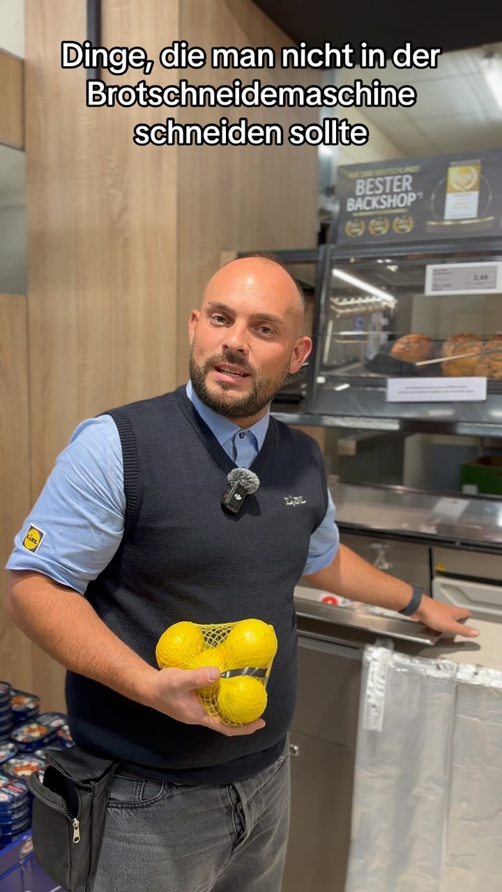 Es ist eine Brotschneidemaschine!😅#fyp #fypシ #fürdich #einzelhandel #lidl #lidldeutschland #arbeit #work #familie_kublik #fürth | Familie Kublik