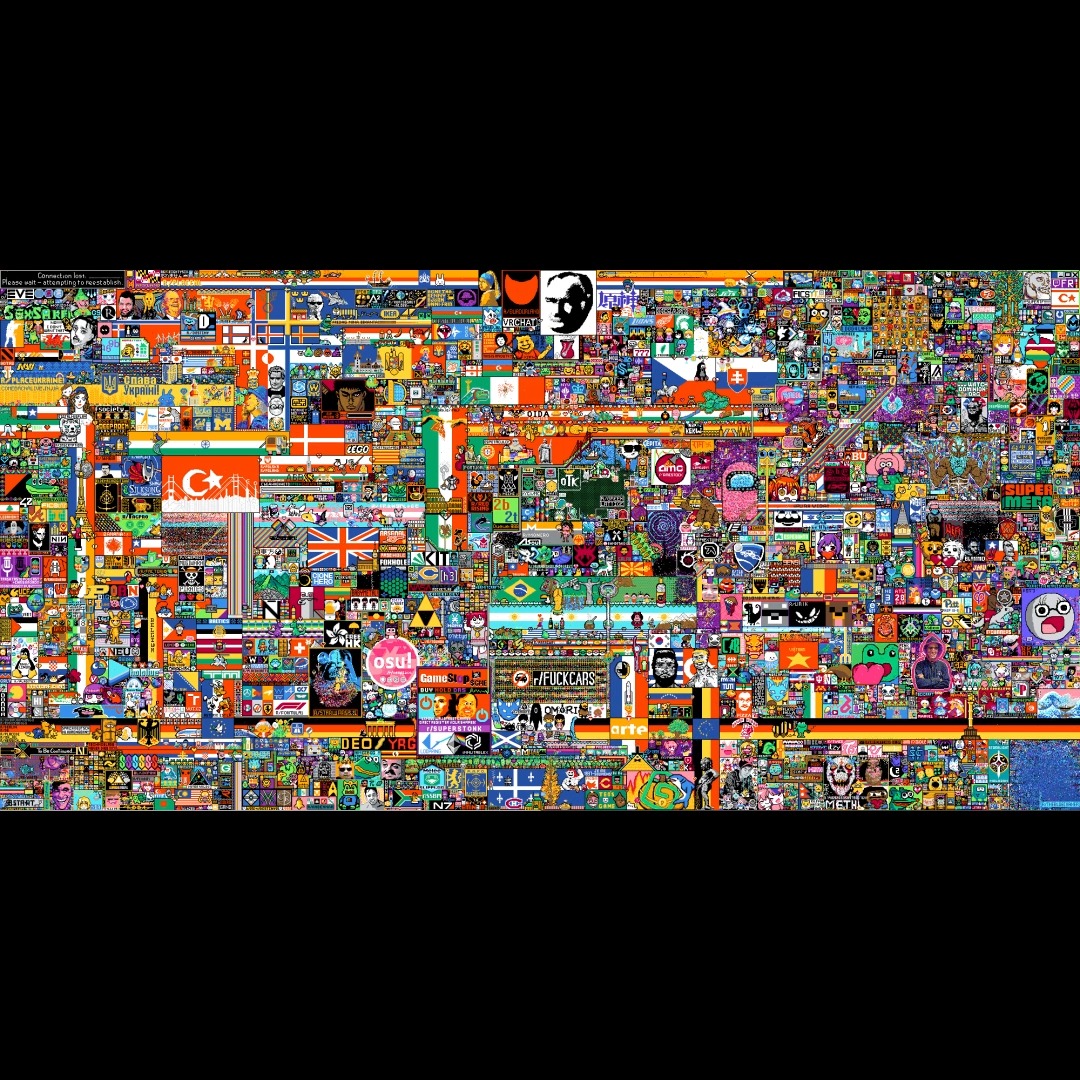In case you didn't stay awake to watch the r/place canvas from start to ...