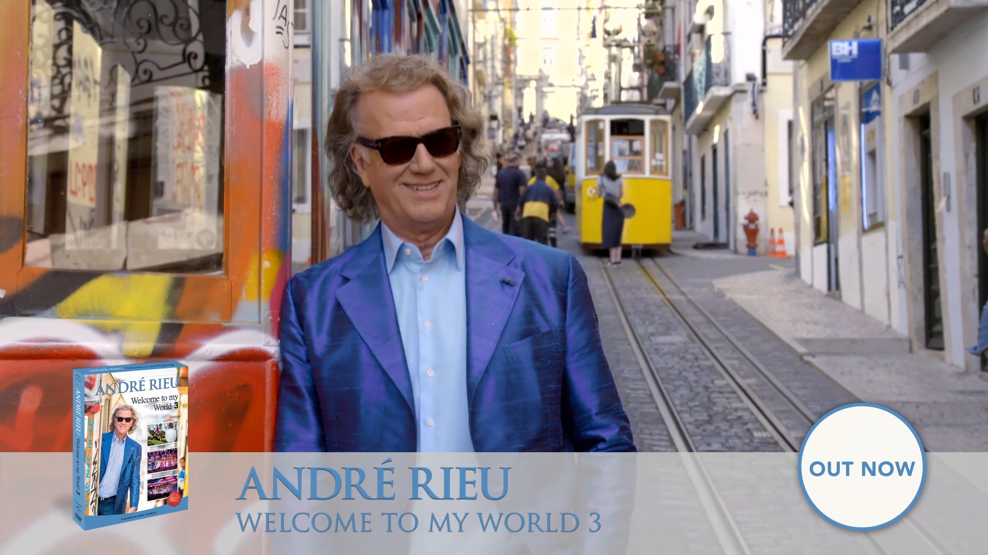 André's new DVD box set 'Welcome To My World 3' is in stores from