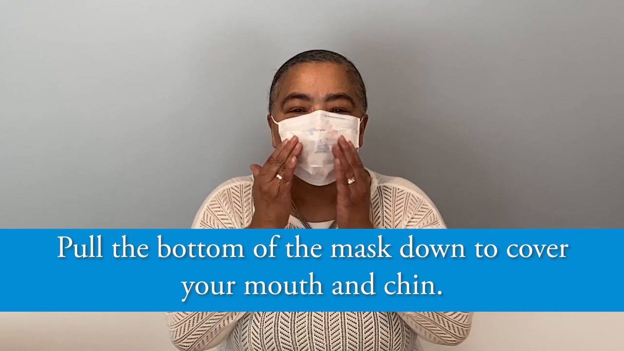 Before you put on a COVID-19 ear loop mask for protection, please take ...