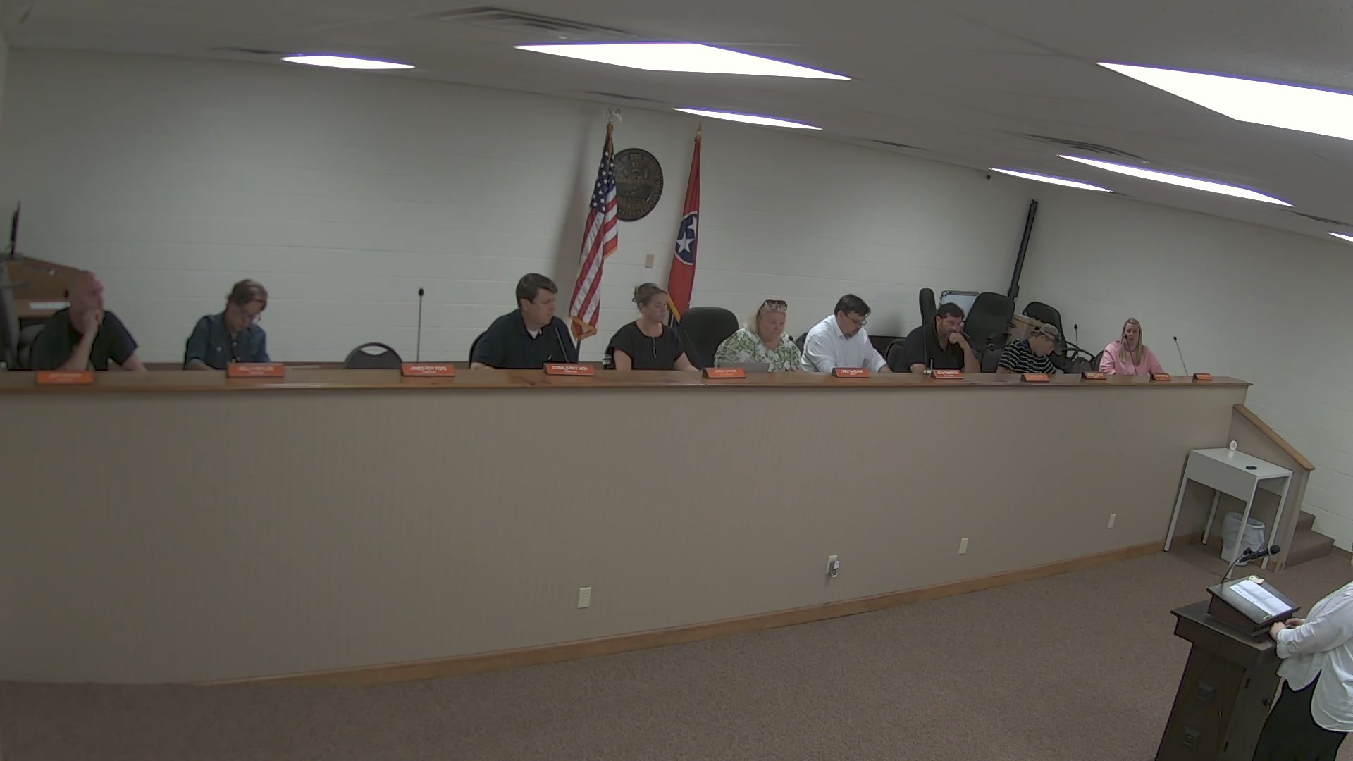 October 2024 Board Meeting By City of Greenfield, TN Okay then. I