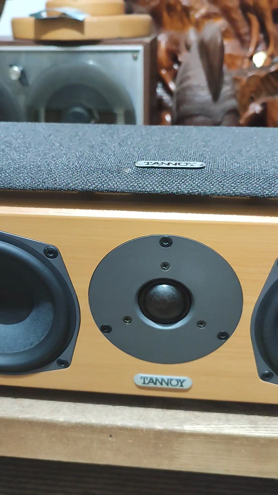 Tannoy Mercury MXC-M Cherry Center Speaker 😘 Came From Japan No