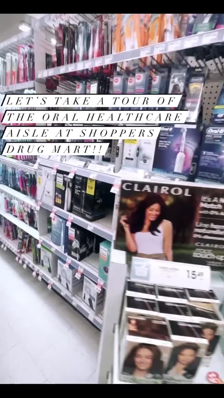 My favourite aisle at Shoppers Drug Mart😉🙌(Well, it’s tied with the beauty boutique💄)Does anyone ever feel overwhelmed with all the options out there?? I’m here to help😁Enjoy this very quick tour of 