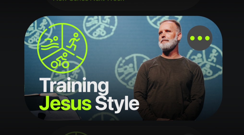 Train Hard | Week 4 | Training Jesus Style | The Process. The Progress ...