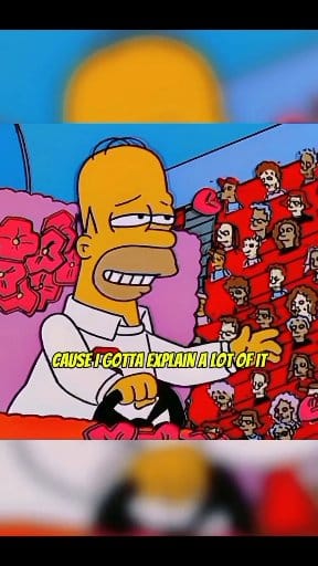 Homer's float in a halftime break, #simpsons #thesimpsons # ...