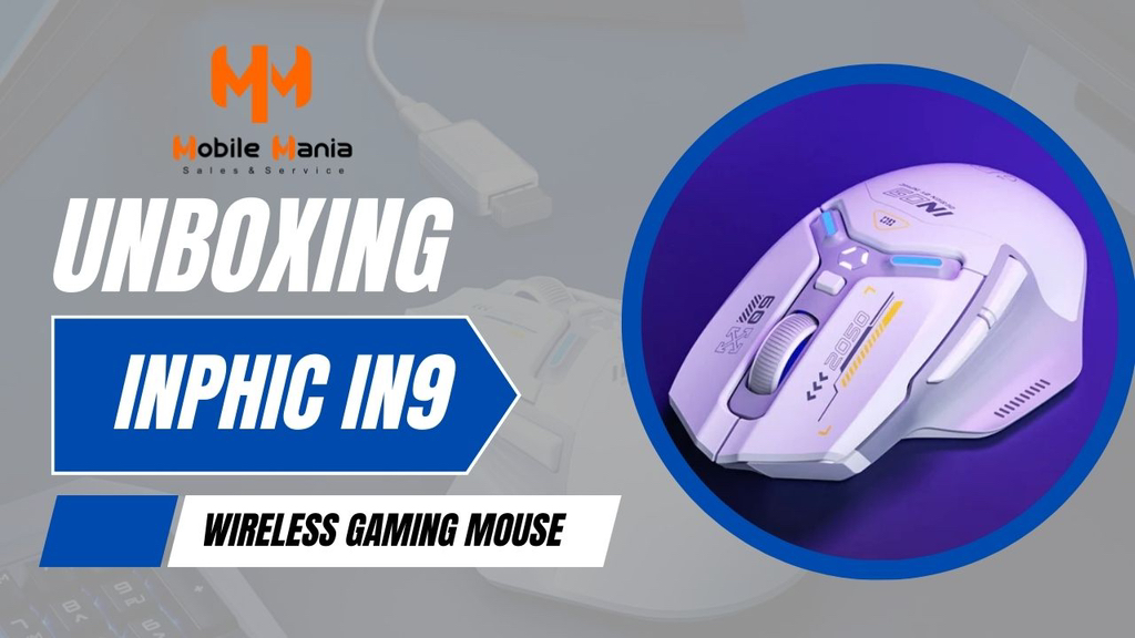 INPHIC IN9 Wireless Gaming Mouse !! 🎮🖱️ #gamingmouse #inphic # ...