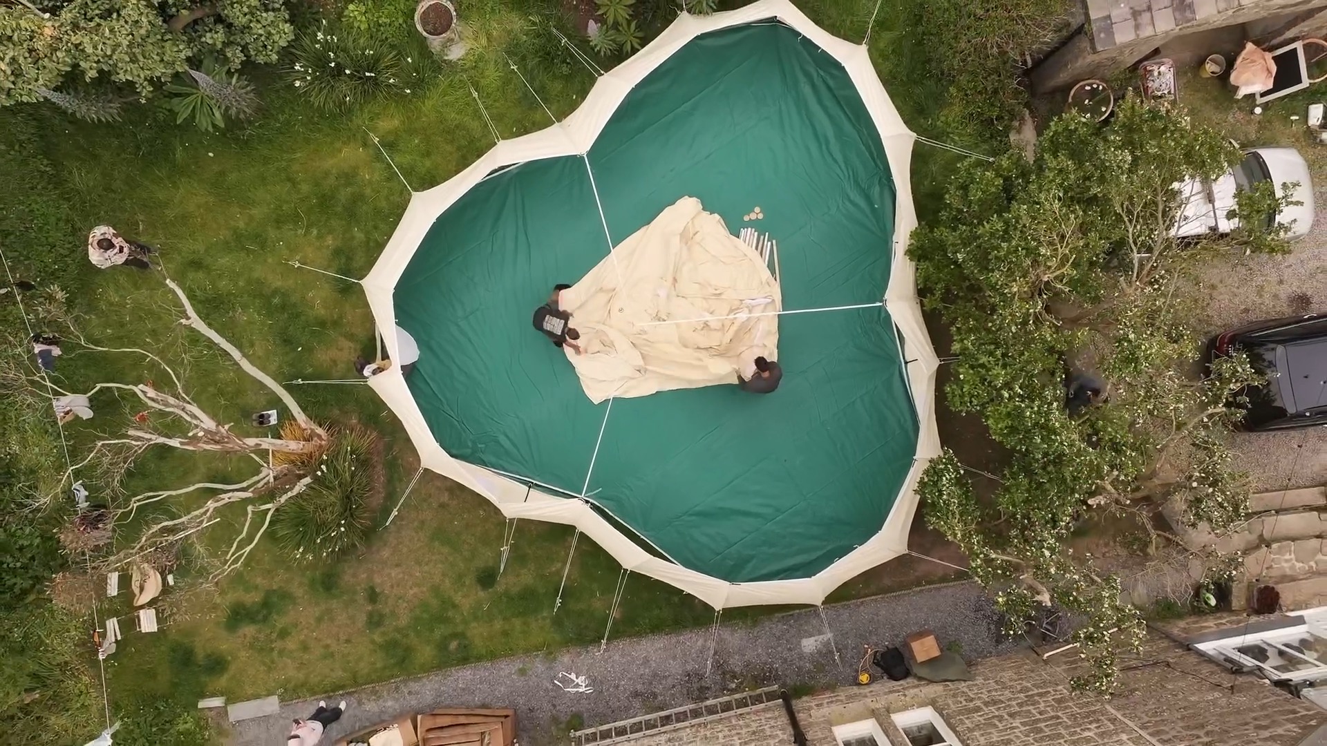 alu zeltstange wohnwagen LAMA 2 Stück Teleskopstange mit 6 Zeltnägel 6 Seilen für Zelt Tarp 0.9m-2.3m Teleskop Tarpstange Zeltstange Aufstellstange Stützstange Campingstange für Vorzelt Camping Planen Sport & Freizeit CCS Waterproof Canvas Tarp Farbe:Naturel 6-device-name_motorola-moto-e6s