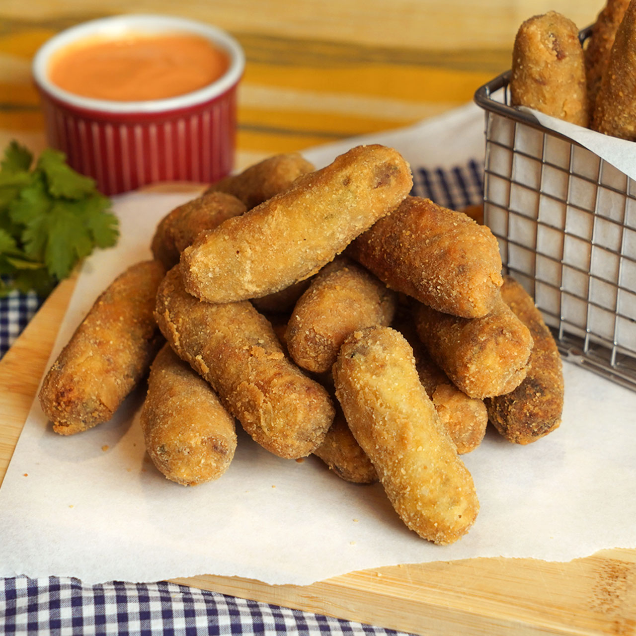 Toda a família adora esta receita da minha tia ️ . . . . Croquete de ...