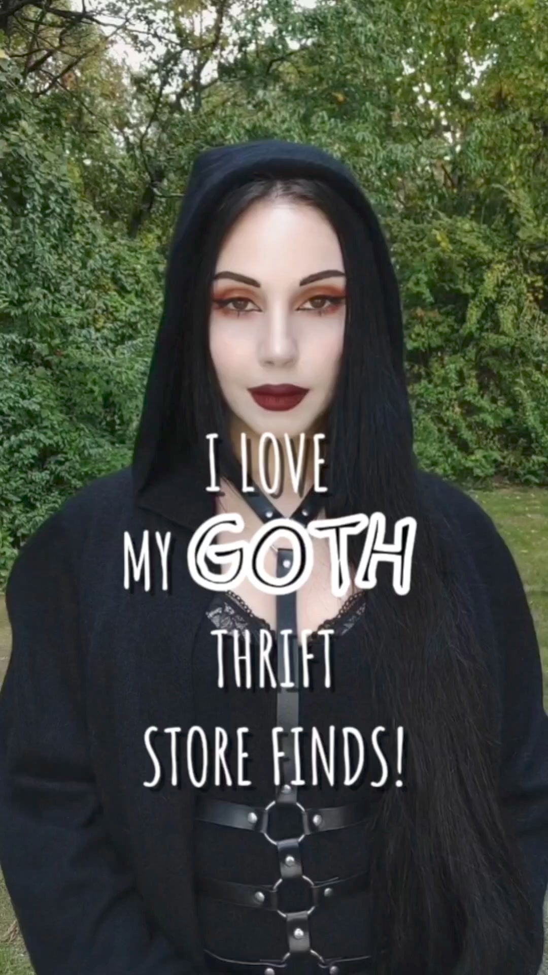 Goth Thrift store haul for autumn. What's your favorite look? Song ...