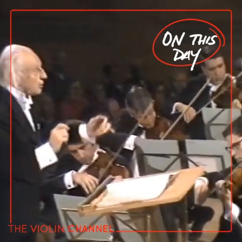 onthisdaymusic Leopold Stokowski (1882-1977) British conductor