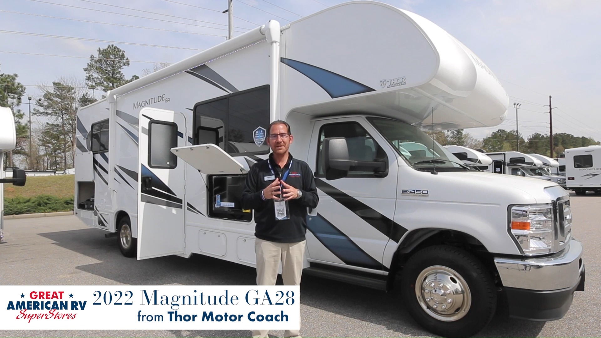 The 2022 Thor Motor Coach Magnitude GA28 is ready to make your camping ...