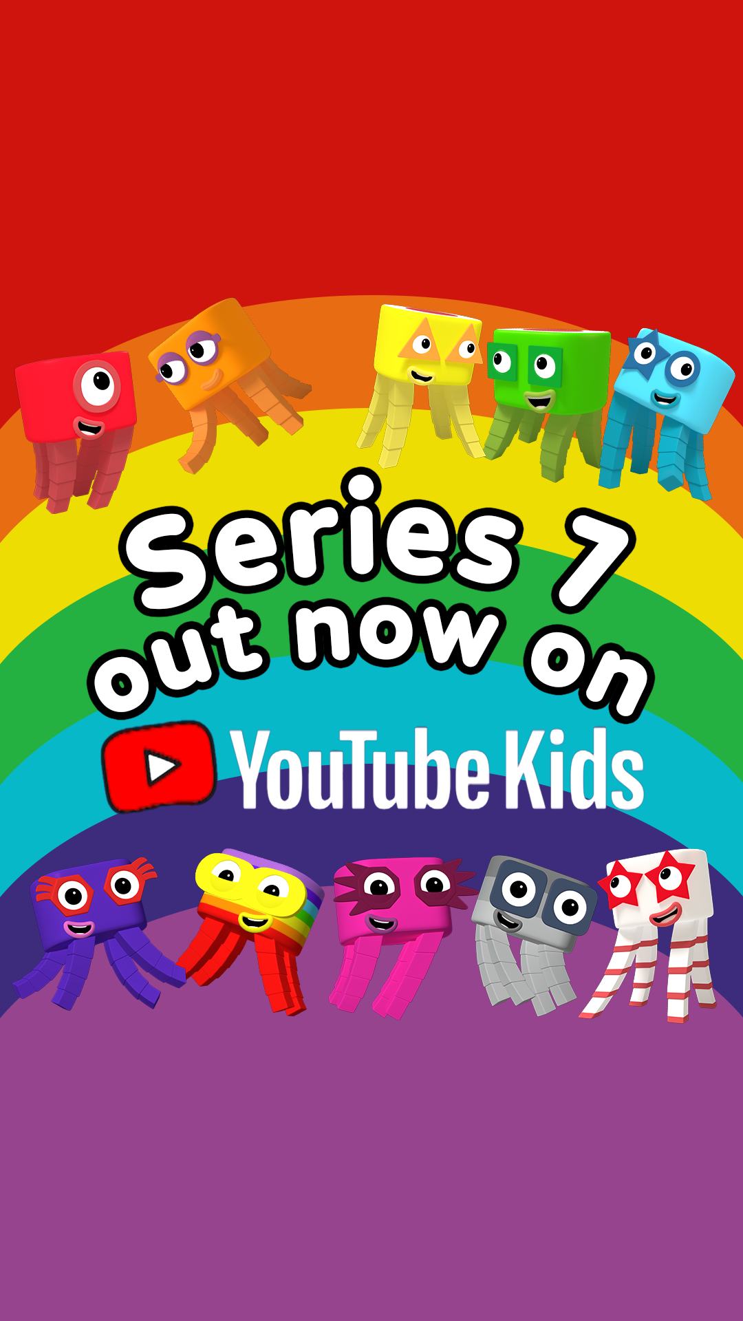 🌈 Numberblocks series 7 is on YouTube! 🌈 Your kids will love the new ...