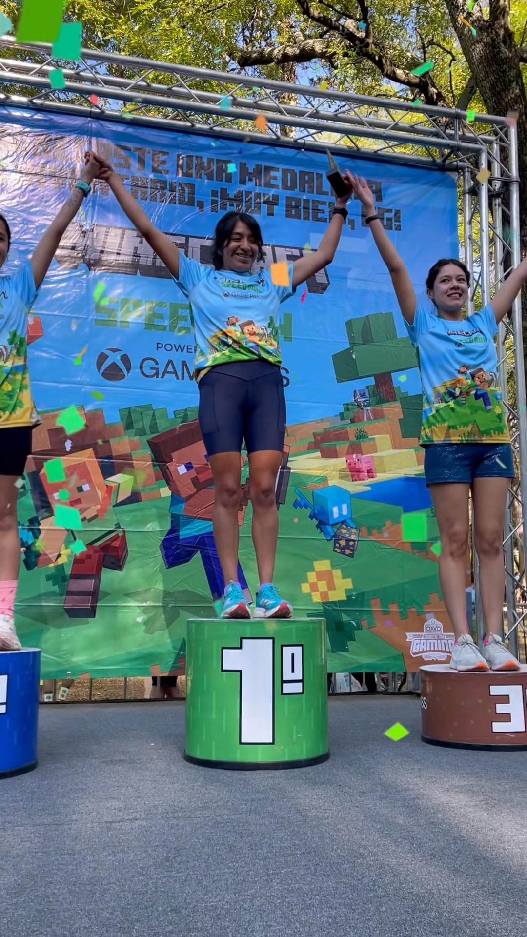 Game over runners. ¡Vencieron cada Enderman y ganaron el podium de la ...