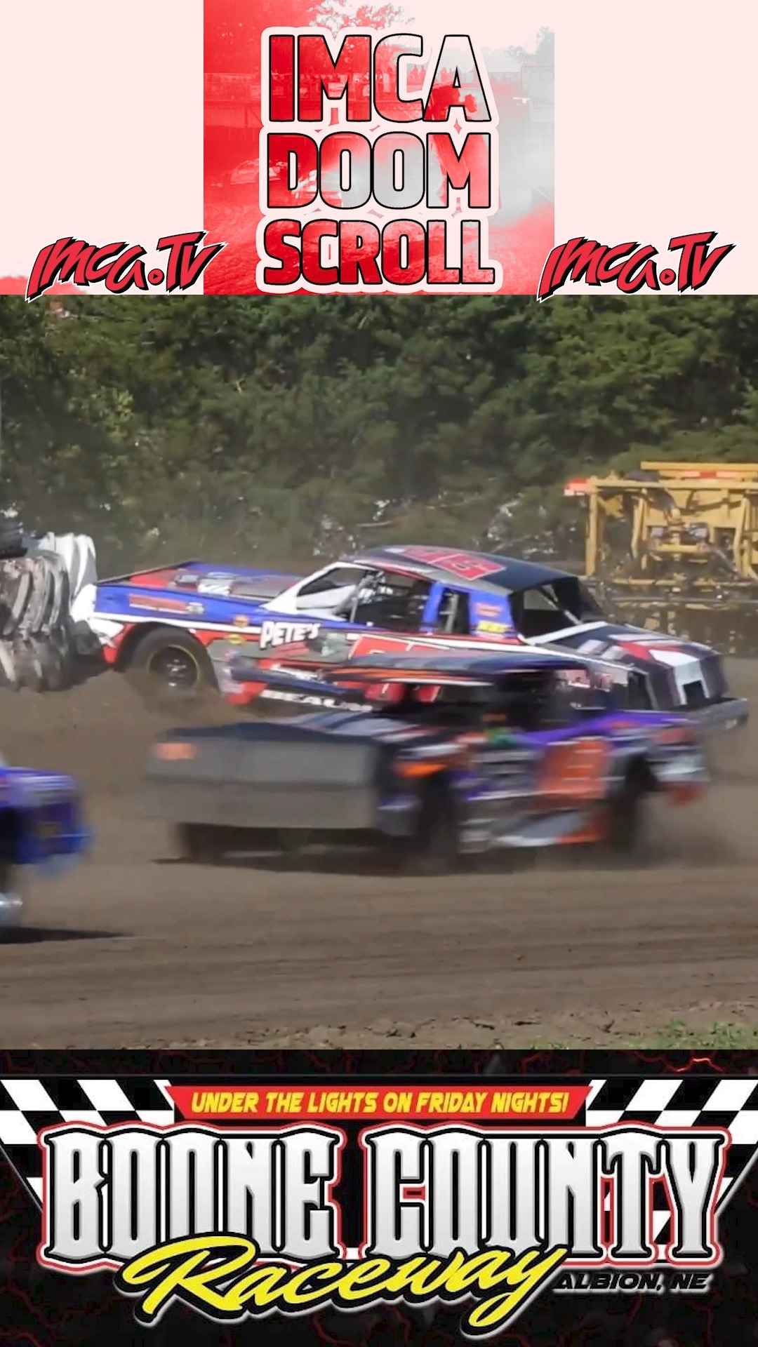 close call 7-13-2025 #imca #imcamodified #modified #imcasportmod # ...