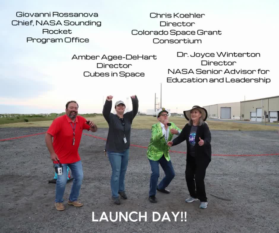Giovanni Rossanova, Amber Agee-DeHart, Chris Koehler and Dr. Joyce ...