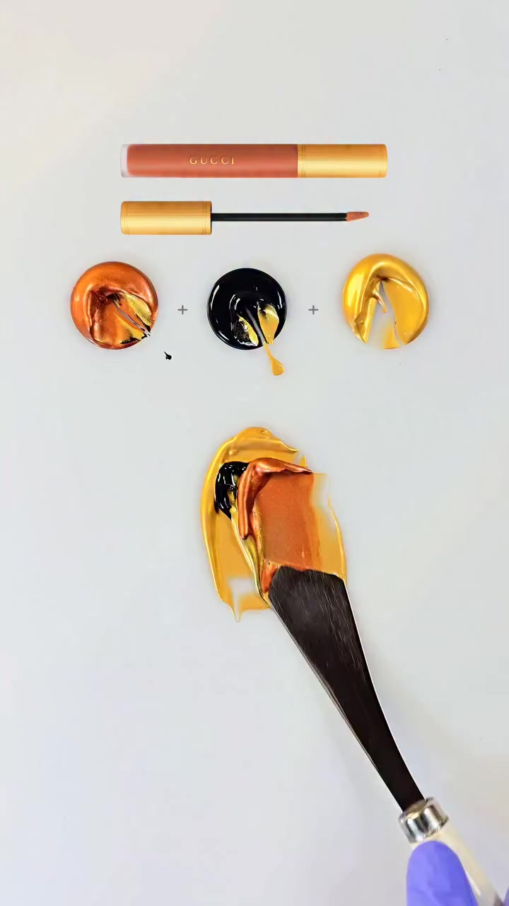 What the secret behind GUCCI LINER Colors Combinations 😍🎨 @gucci ...