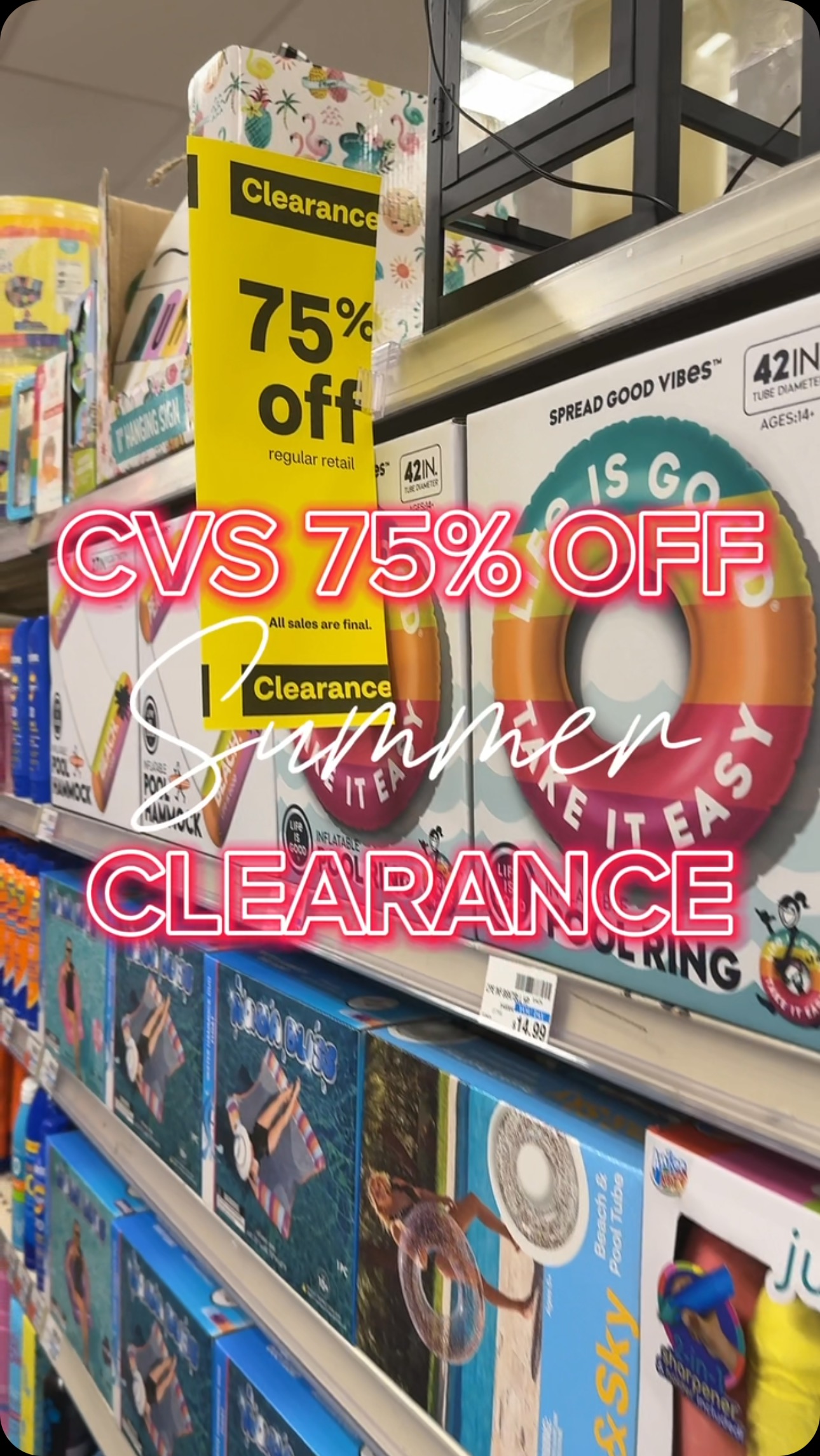 CVS 75% OFF SUMMER CLEARANCE 😍 (IN STORE ONLY) Inventory & pricing vary ...