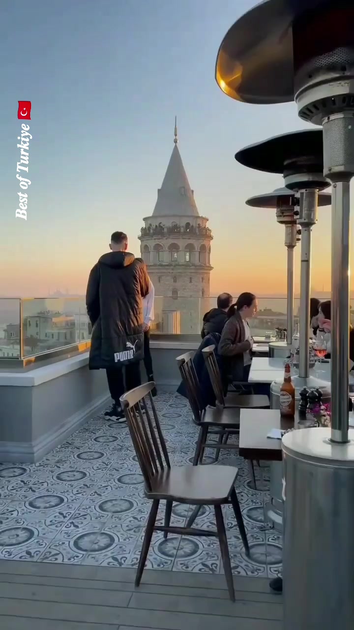 Amazing Galata Tower from the Barnathan Apartment, Istanbul 🇹🇷 ...