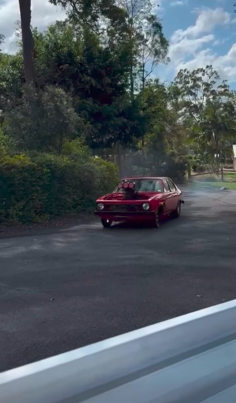 JCM racings badass Blown torana ready to party…making some steam 😤😈.. # ...
