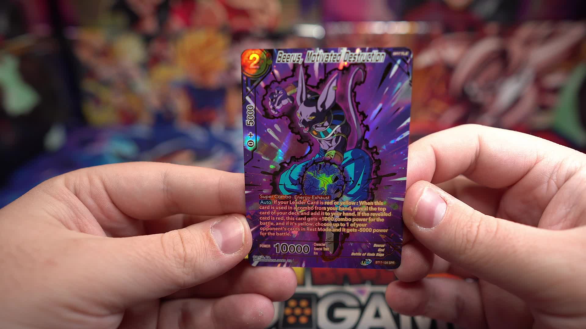 Today we're sharing an ultra high-def look at BT17-149 OATH OF Z