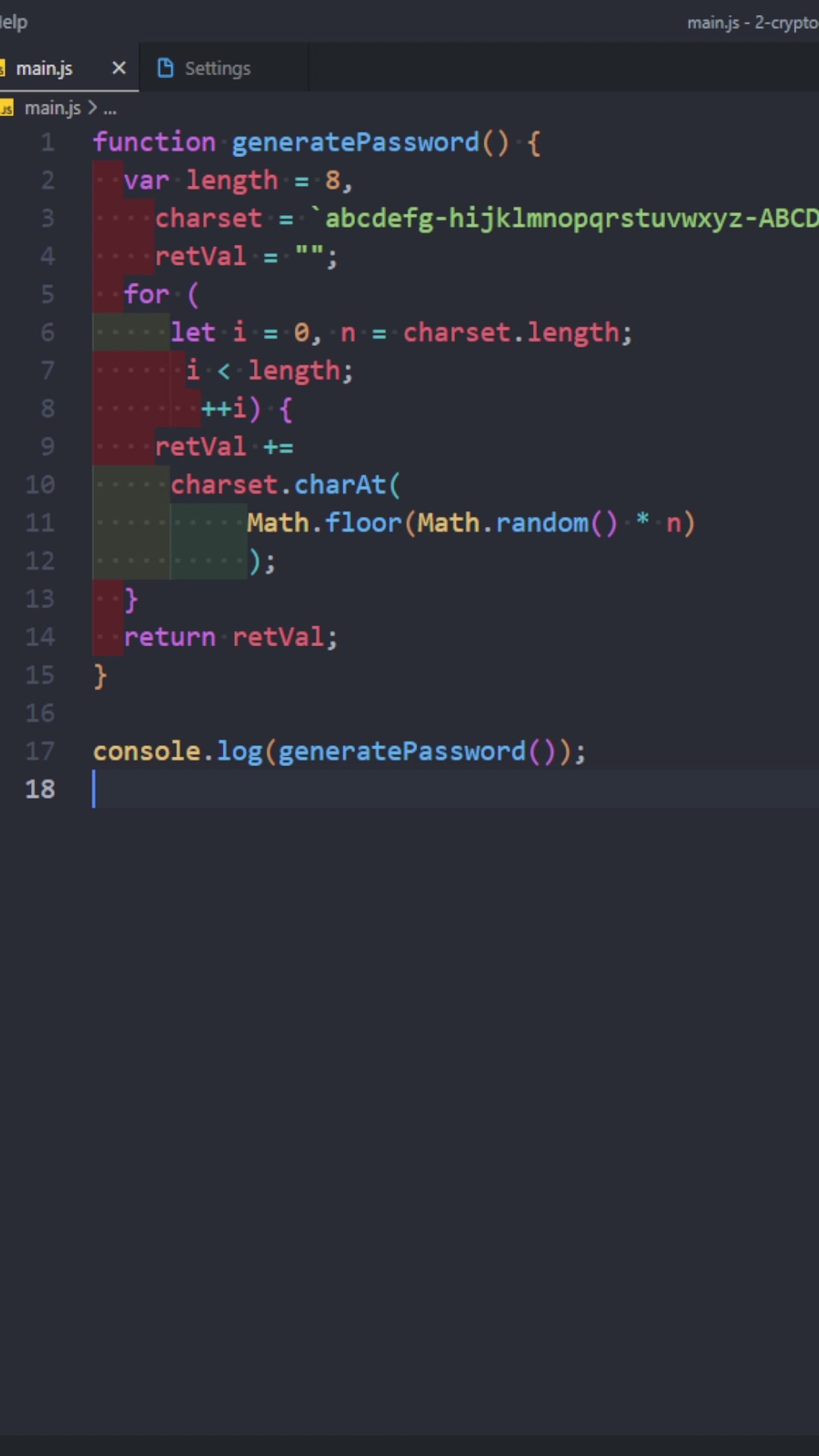 كيفية إنشاء رمز عشوائي بالبرمجة (JavaScript) في اقل من دقيقة | Amer ...